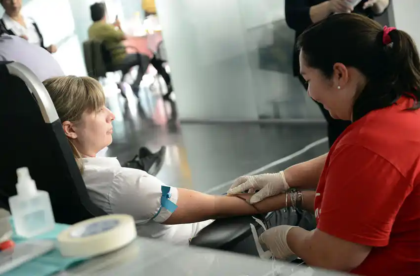 Se realizó una colecta masiva de sangre