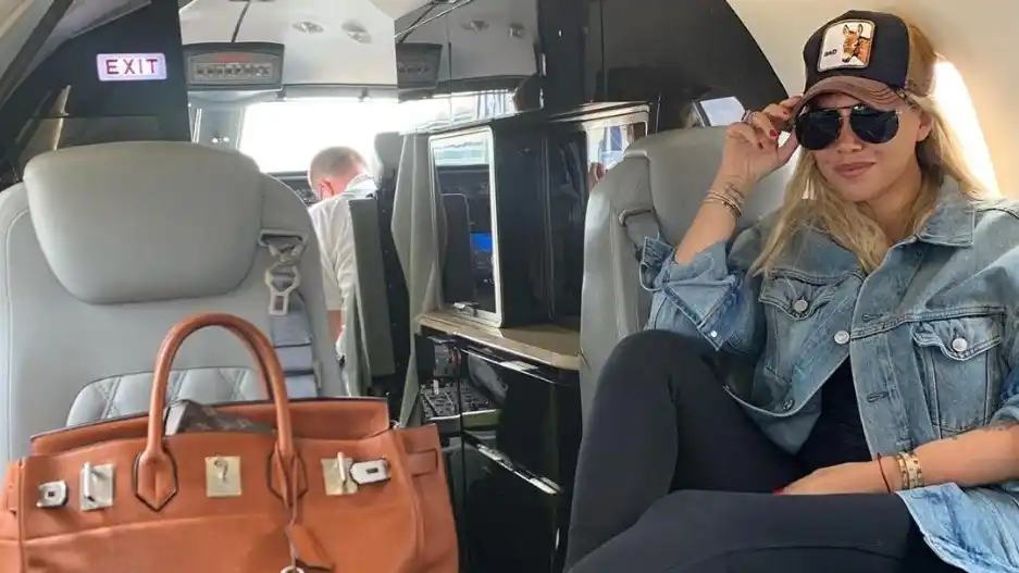 Wanda Nara estuvo en Munich.