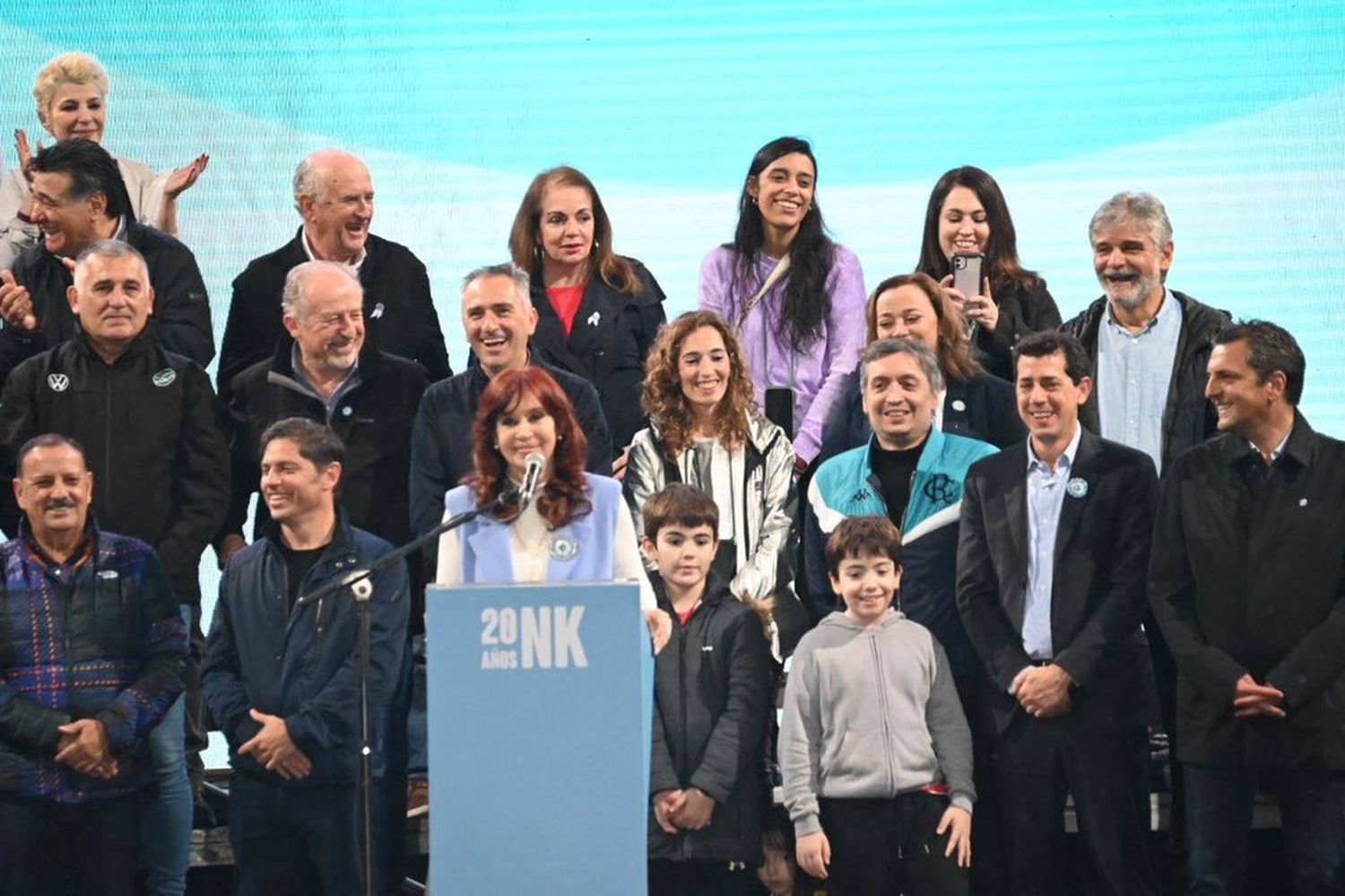 Cristina, con la liturgia del pasado, buscando rescatar algo de futuro