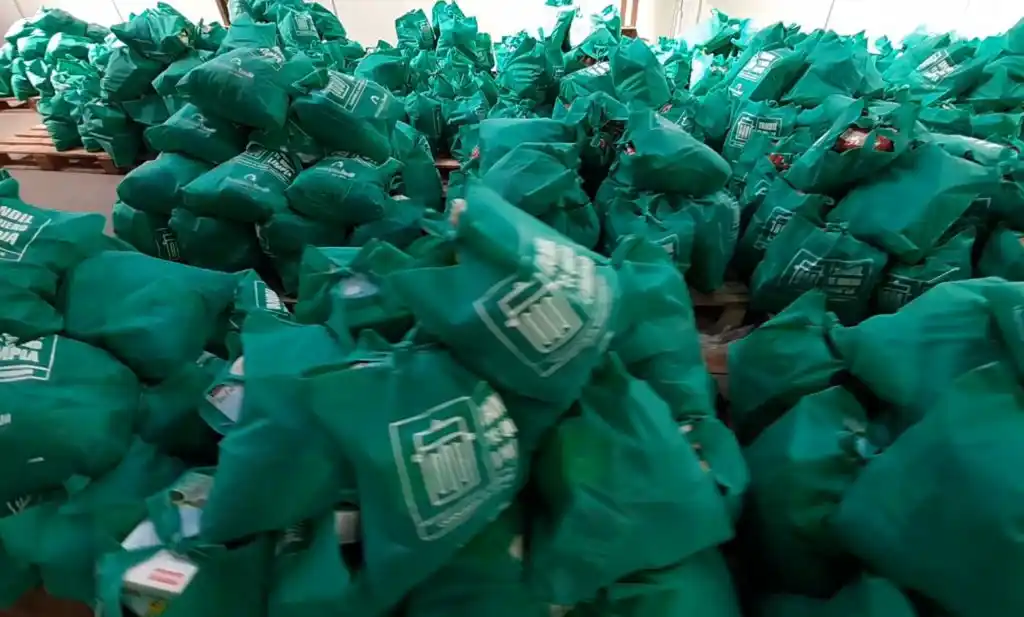 Desde el inicio del aislamiento se entregaron cerca de diez mil módulos alimentarios