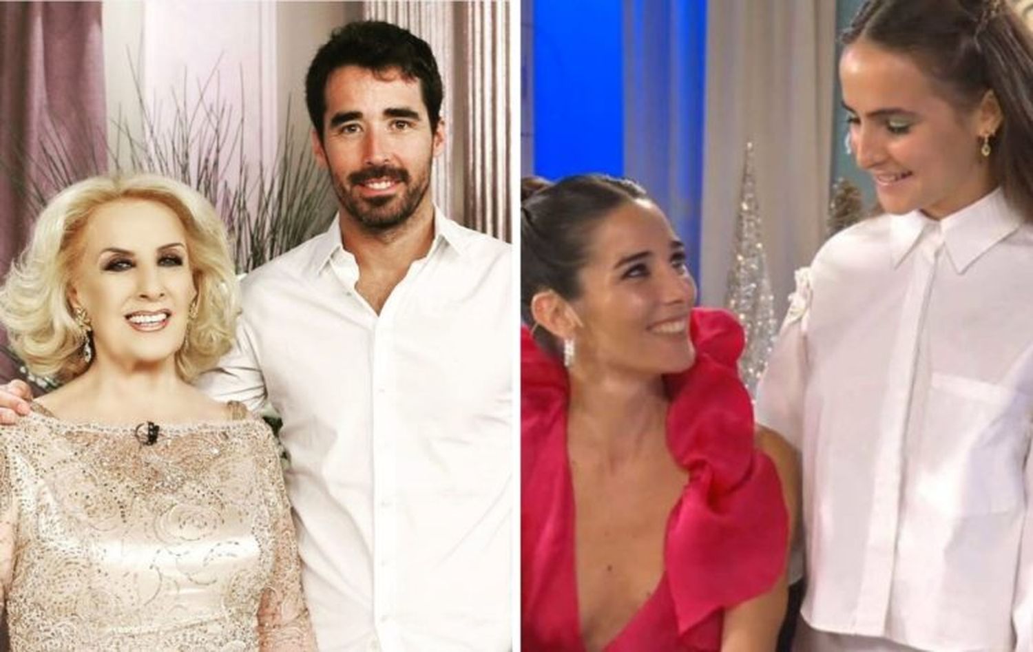 Nacho Viale, Juana y Mirtha Legrand programa para el 2021