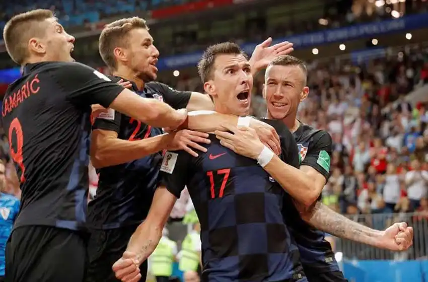 Croacia eliminó a Inglaterra y jugará la final ante Francia