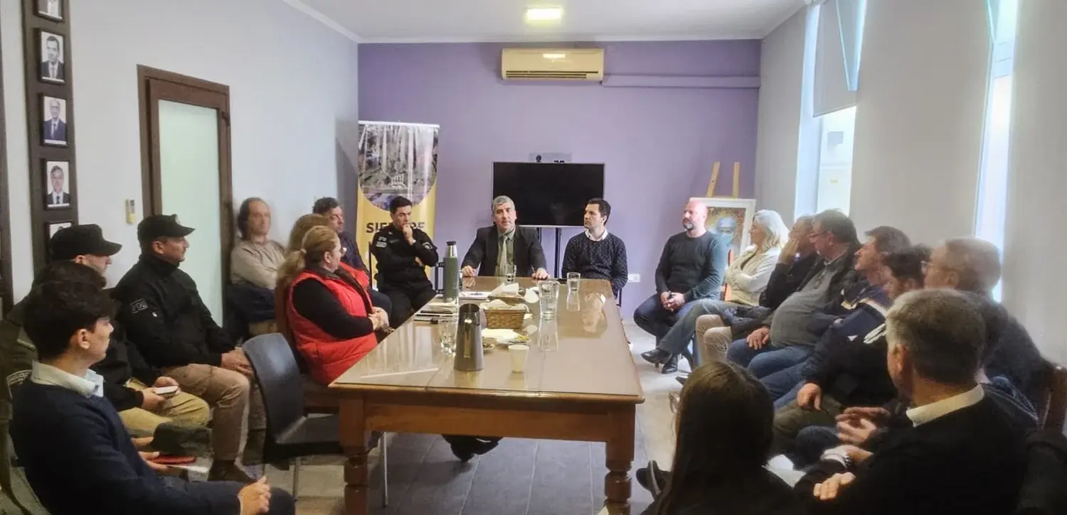 El Fiscal Regional de Rafaela se reunió con autoridades de Humberto 1º por casos de abigeato