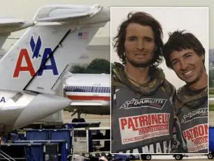 Incendio y aterrizaje de emergencia de avión en el que viajaban los hermanos Patronelli 