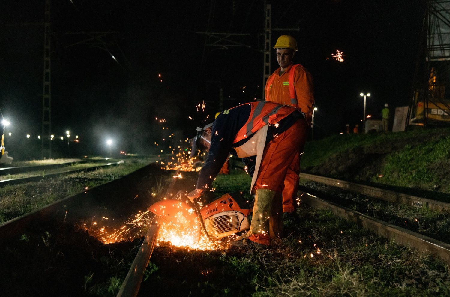 Obras en el Tren Roca