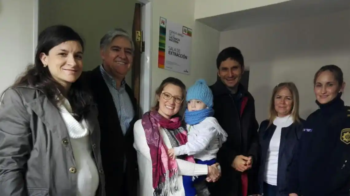 La provincia inauguró lactario en la ciudad