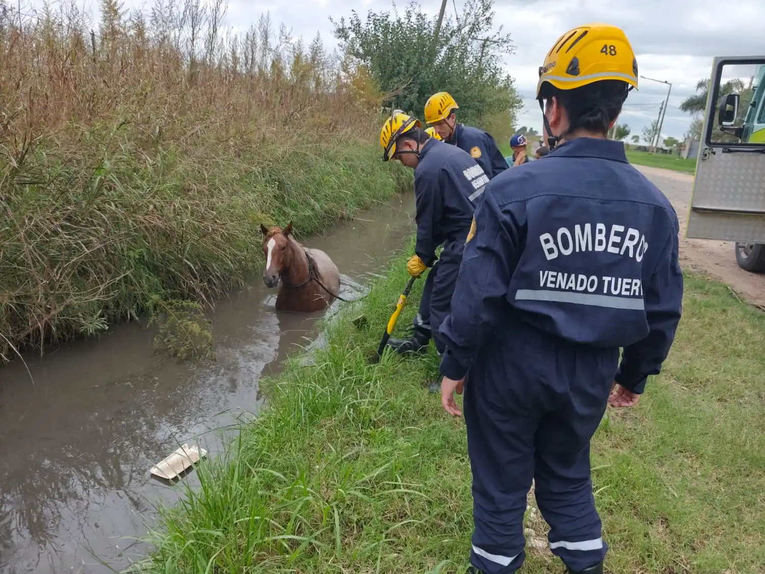 Crédito: Bomberos de Venado Tuerto.