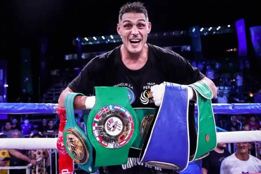Yamil Peralta obtuvo los títulos argentino y sudamericano