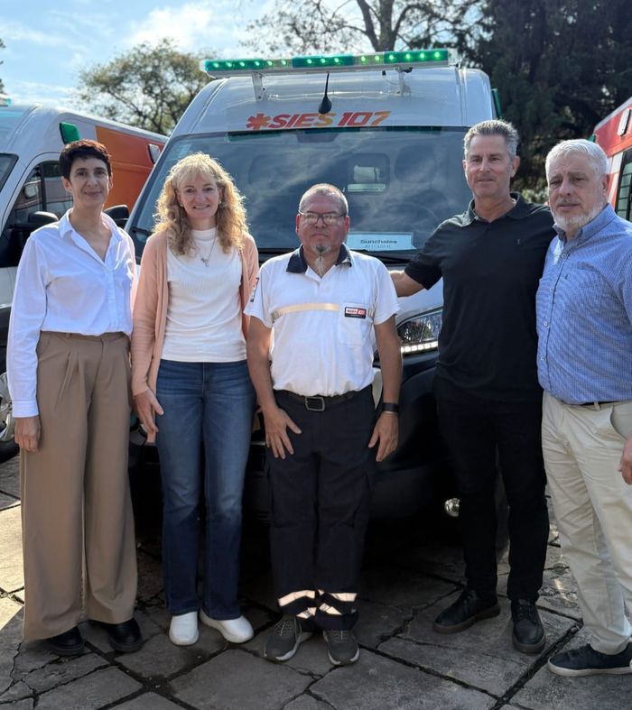 Entrega de 50 ambulancias 0 km en Sunchales