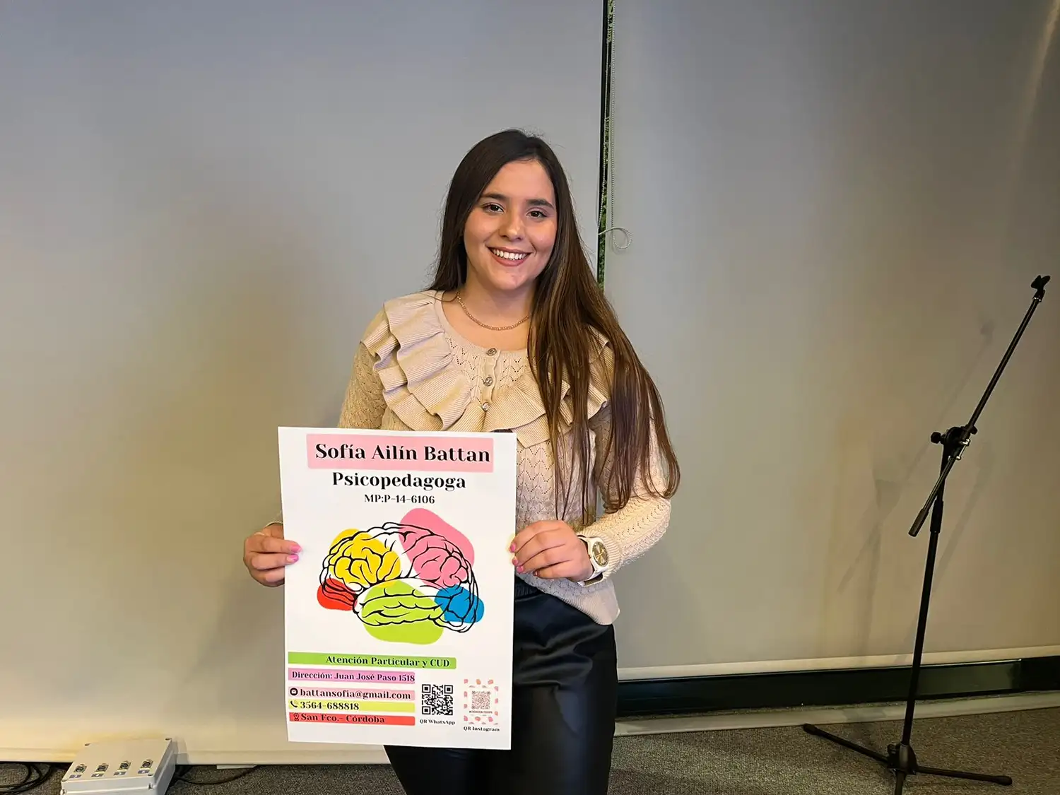 La charla fue realizada por la psicopedagoga Sofía Battan