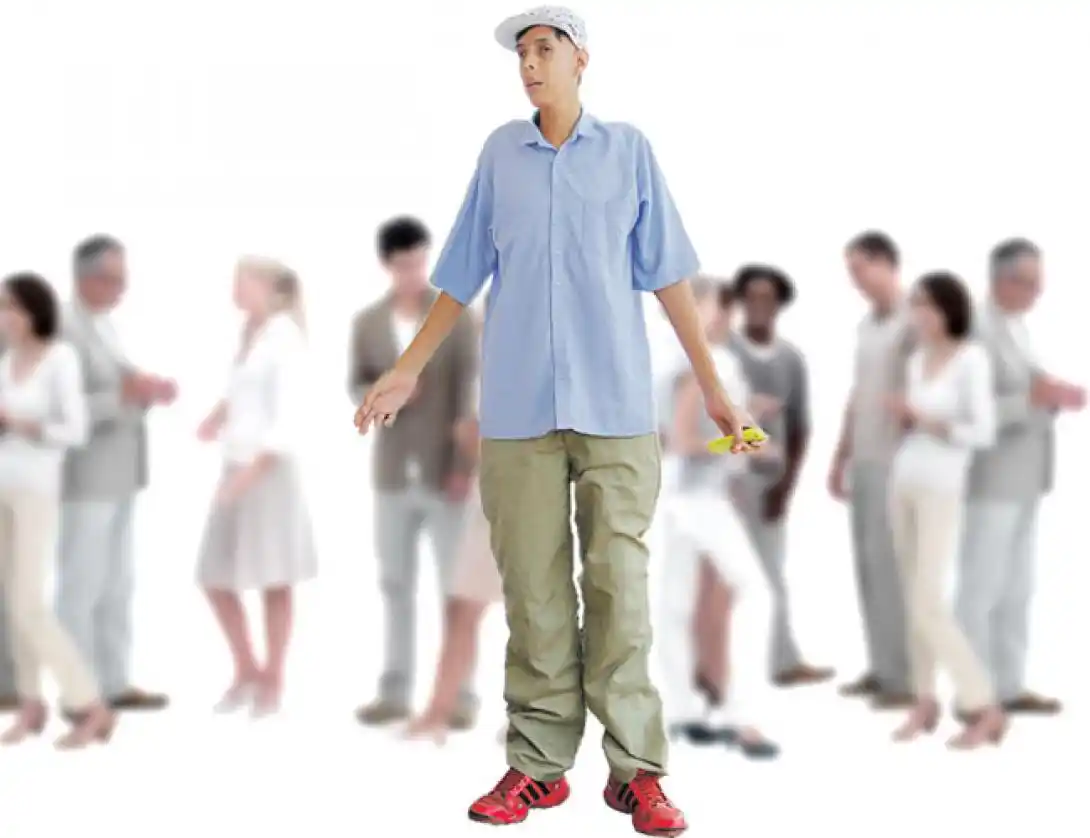 Así es el hombre más alto de Latinoamérica