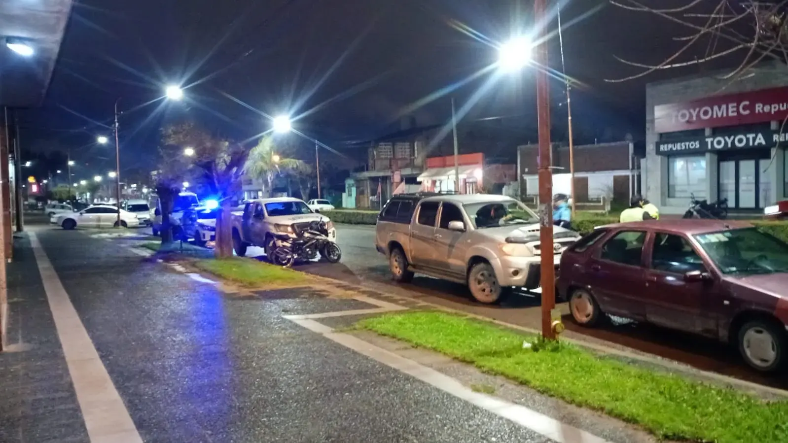 El operativo abarcó varias zonas de la ciudad.