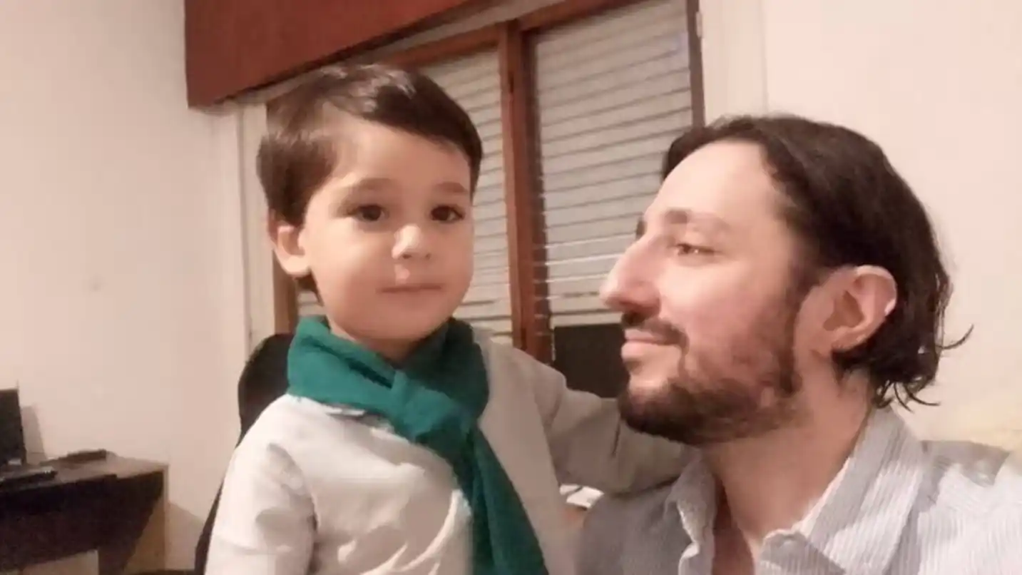 La Justicia investiga si Pablo Laurta habría secuestrado a su hijo de cinco años. (Foto: gentileza La Voz).