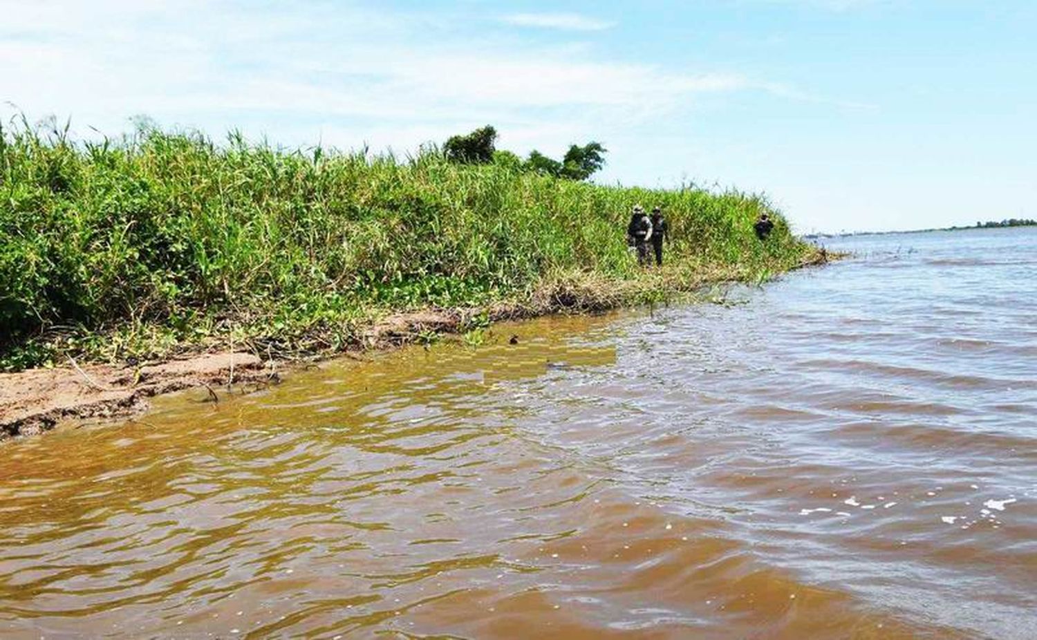 Encontraron el cuerpo de un
pescador ahogado en el río Paraguay