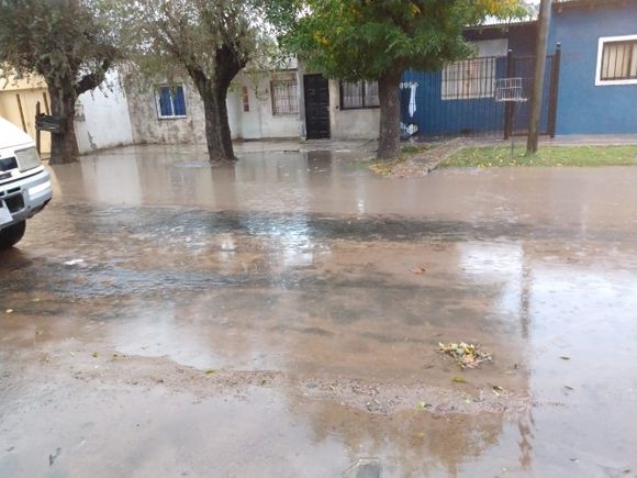 Temporal de lluvia: 85 milímetros en las últimas 24 horas