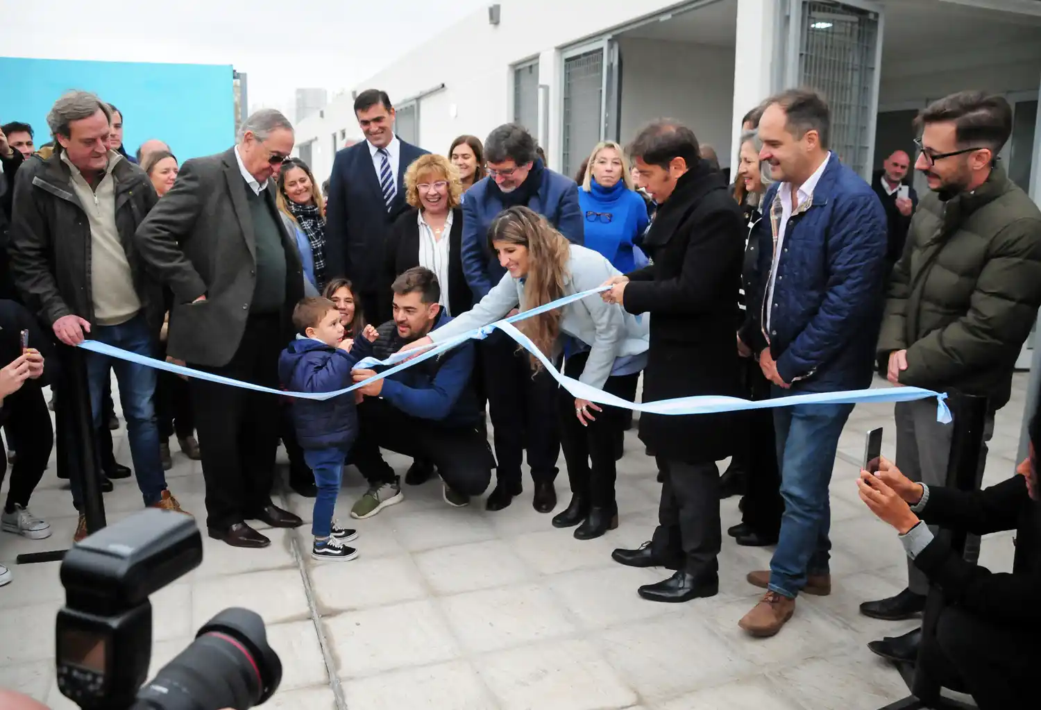 Kicillof inauguró el Jardín 928 y defendió la obra pública como garantía de derechos