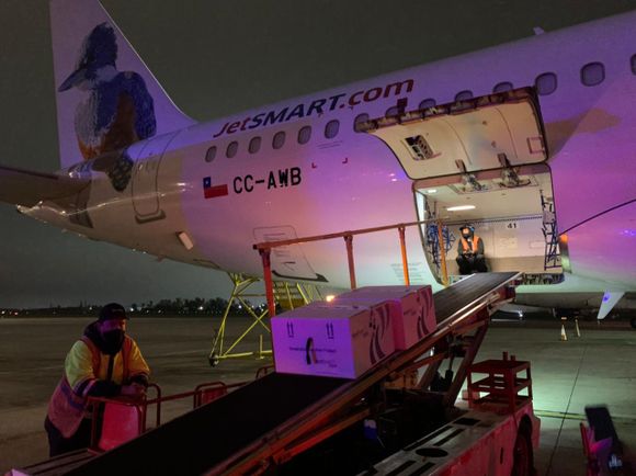 Chile: JetSMART transported more than 60,000 doses of vaccines against COVID-19