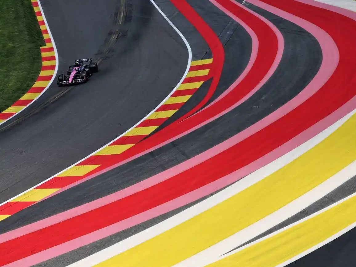 Colapinto en el GP de Bélgica