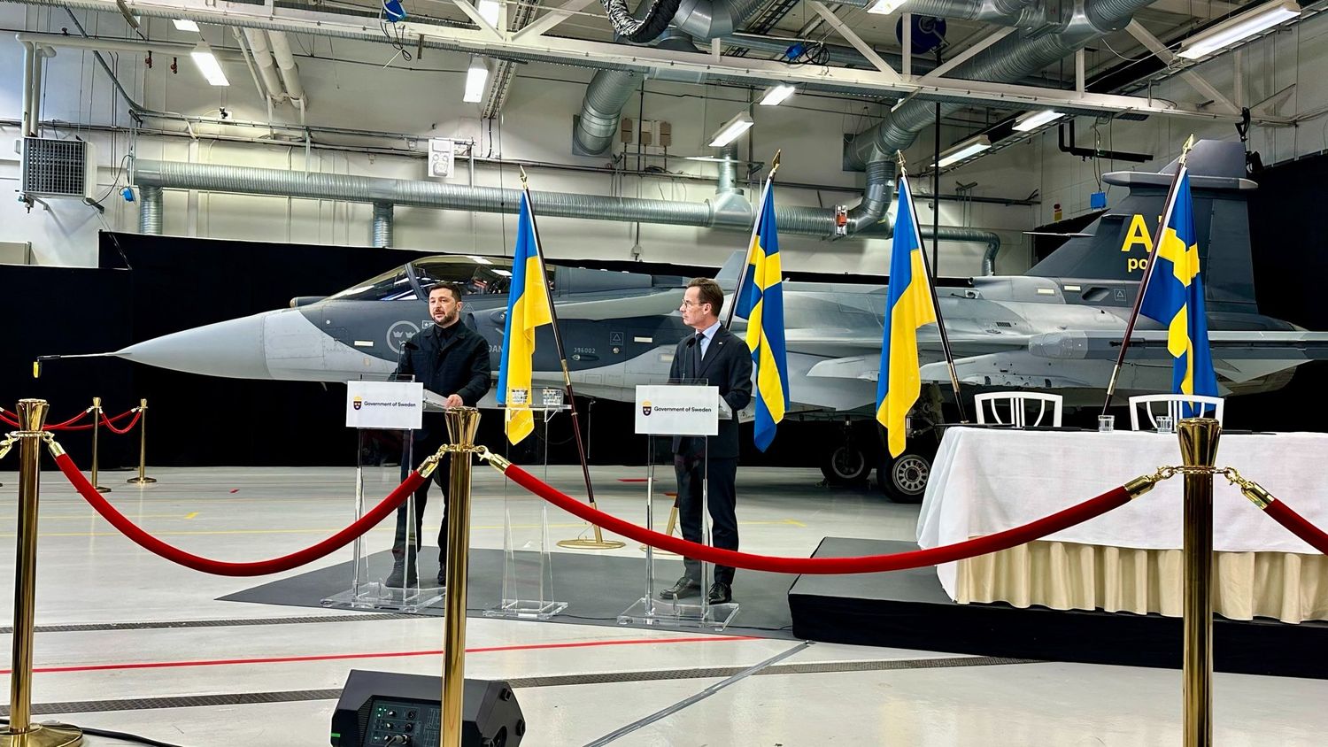 Sweden and Ukraine Sign Letter of Intent for the Acquisition of up to 150 Saab Gripen E Fighters