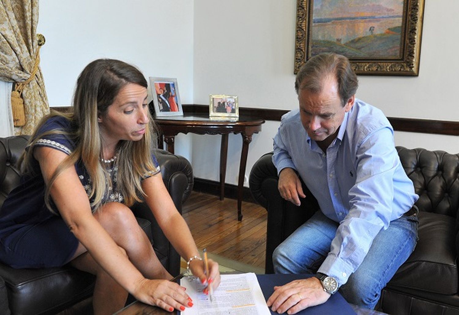 Bordet dispuso de asistencia a las familias damnificadas por el temporal