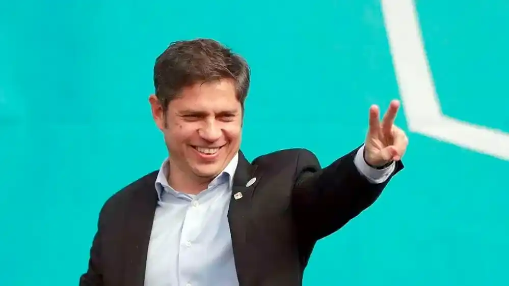 El gobernador bonaerense Axel Kicillof.