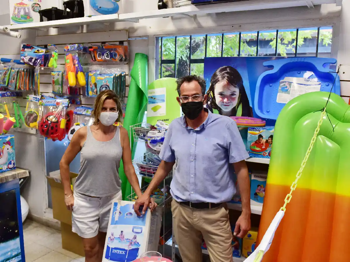 El “mundo” del jardín y las piletas de lona generó una explosión de ventas   