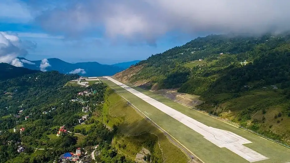 El aeropuerto con la vista más linda del mundo