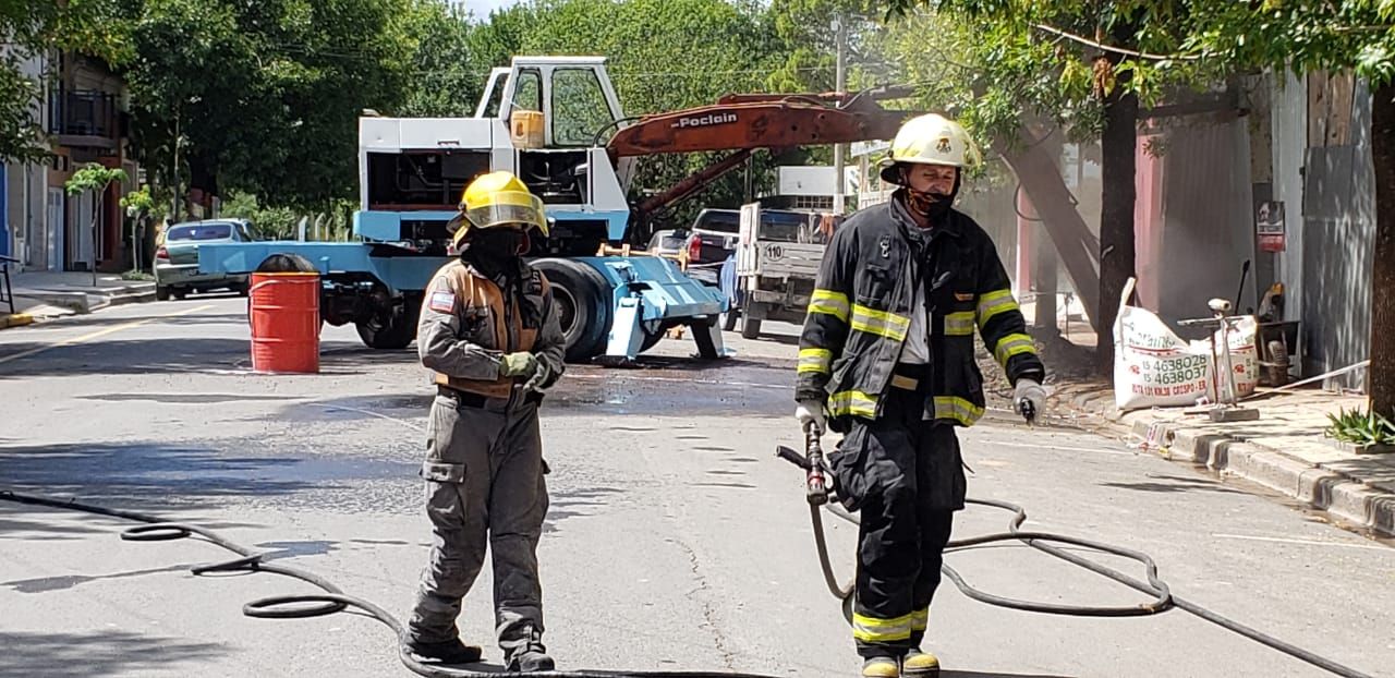 La rotura de un caño de gas obligó a evacuar el Centro Cívico y comercios