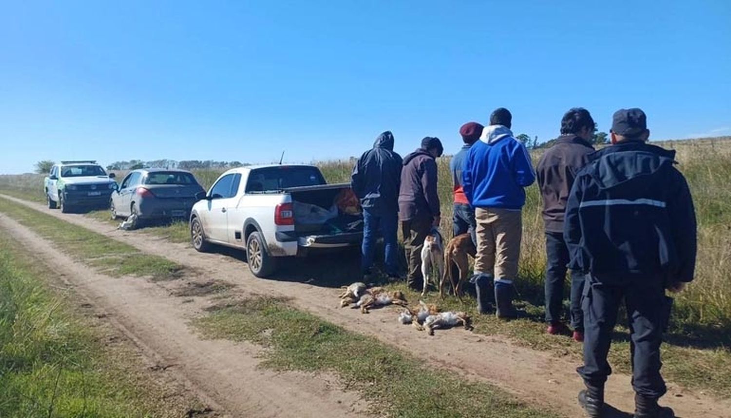 Detenidos en Espigas por caza ilegal