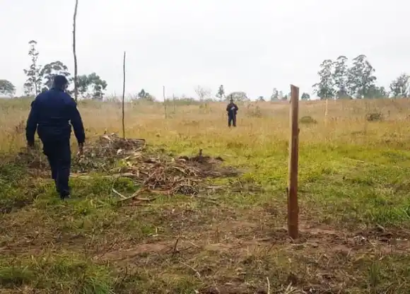 Desarticulan posible usurpación de terrenos municipales