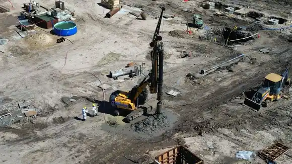 Juegos Suramericanos: Provincia ya construye el Microestadio de Santa Fe y comenzó con las tareas de pilotaje