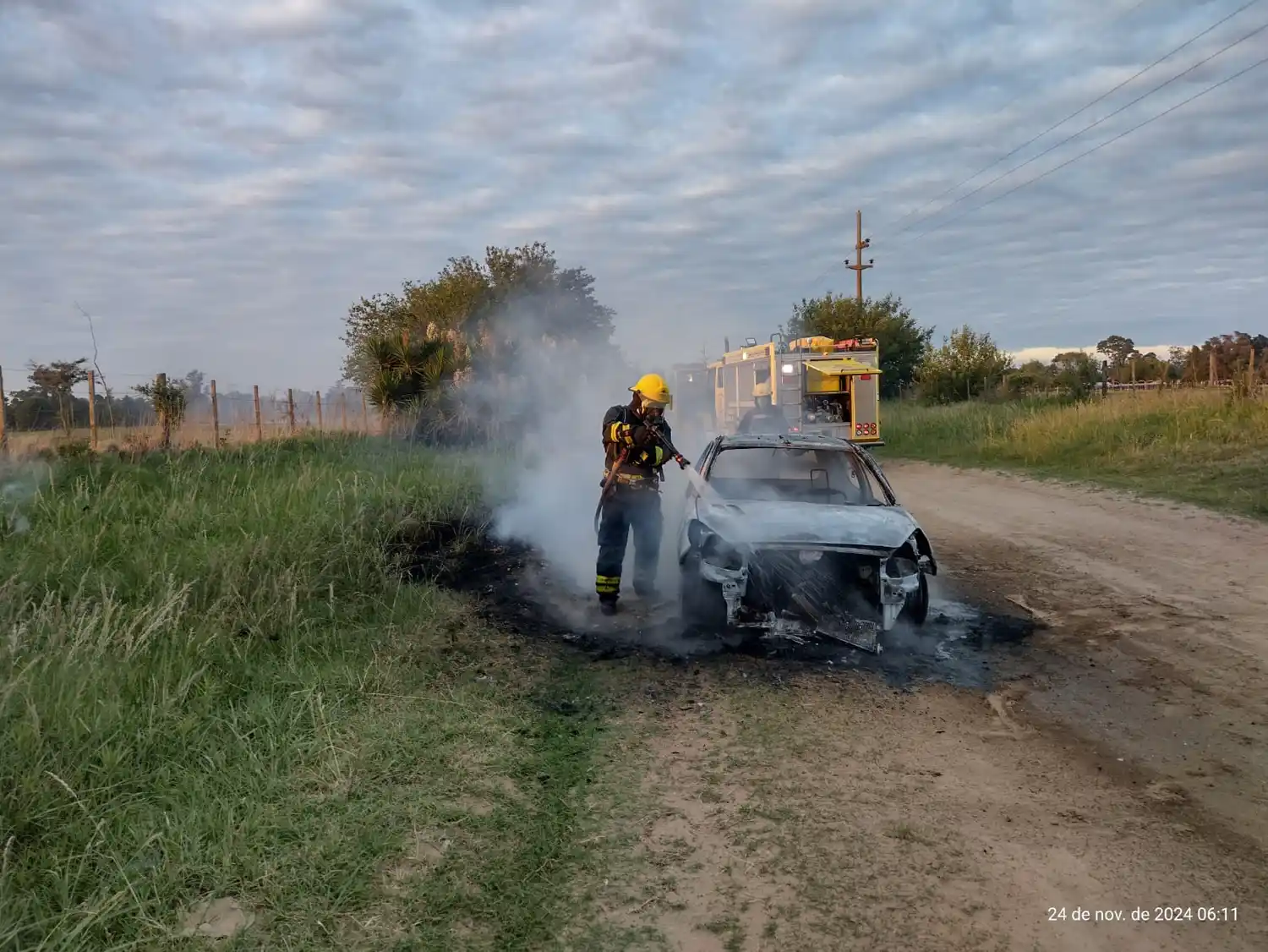 Crédito: Bomberos de Venado Tuerto.