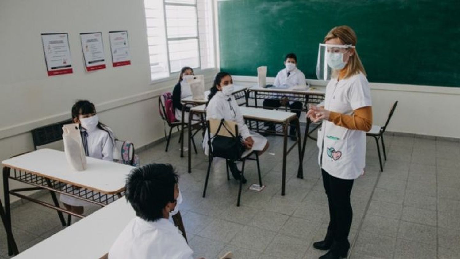 A pesar de estar en Fase 2, vuelven las clases al interior de Chacabuco
