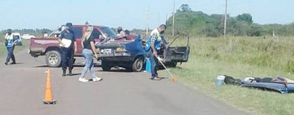 Accidente con una persona  fallecida en Feliciano