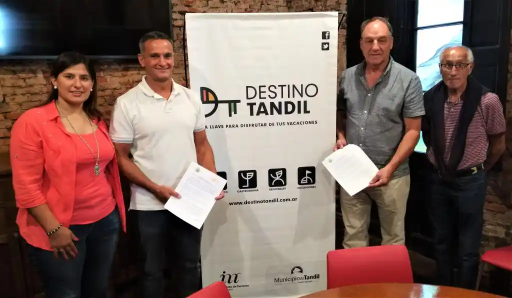 El Cluster Quesero y la Asociación  de Guías de Turismo de Tandil  firmaron un convenio