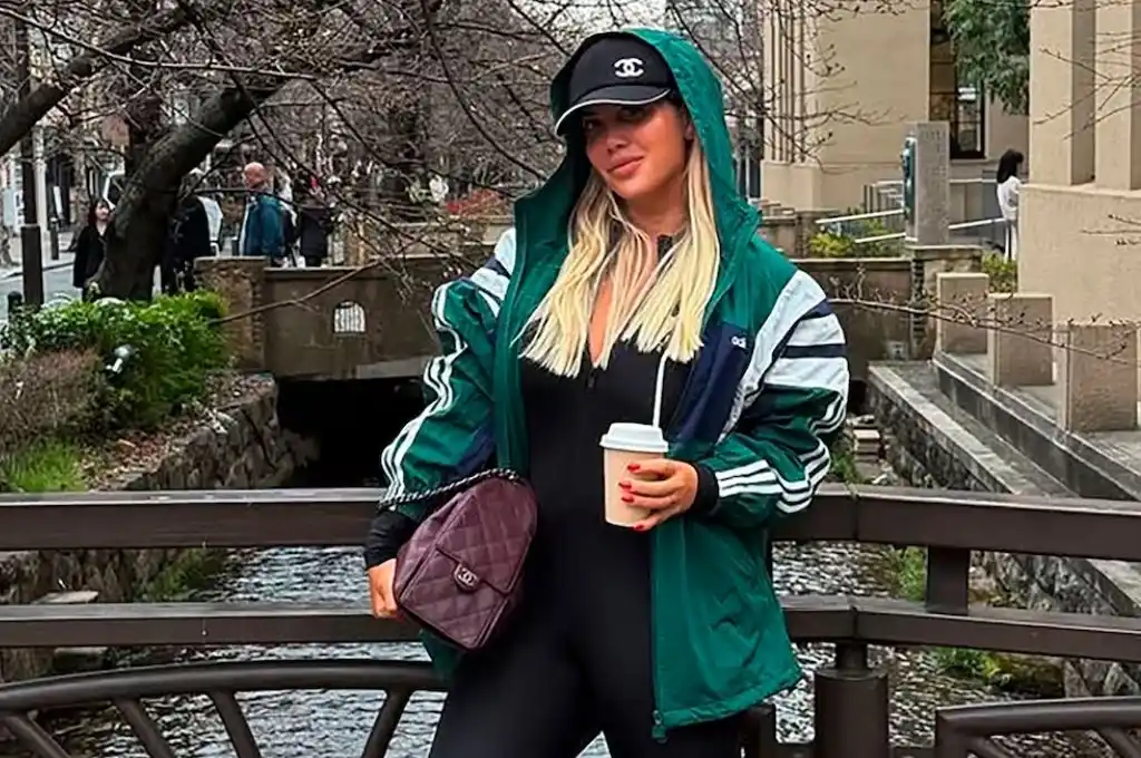 Wanda Nara visitó Kyoto