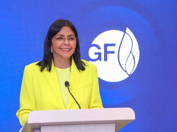 "Rusia y Venezuela poseen 24% de la energía del planeta": Delcy Rodríguez en el Foro Internacional del Gas