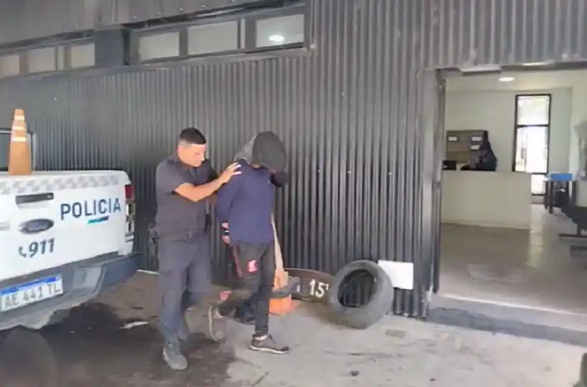 Por un conflicto familiar, logran detener a un prófugo