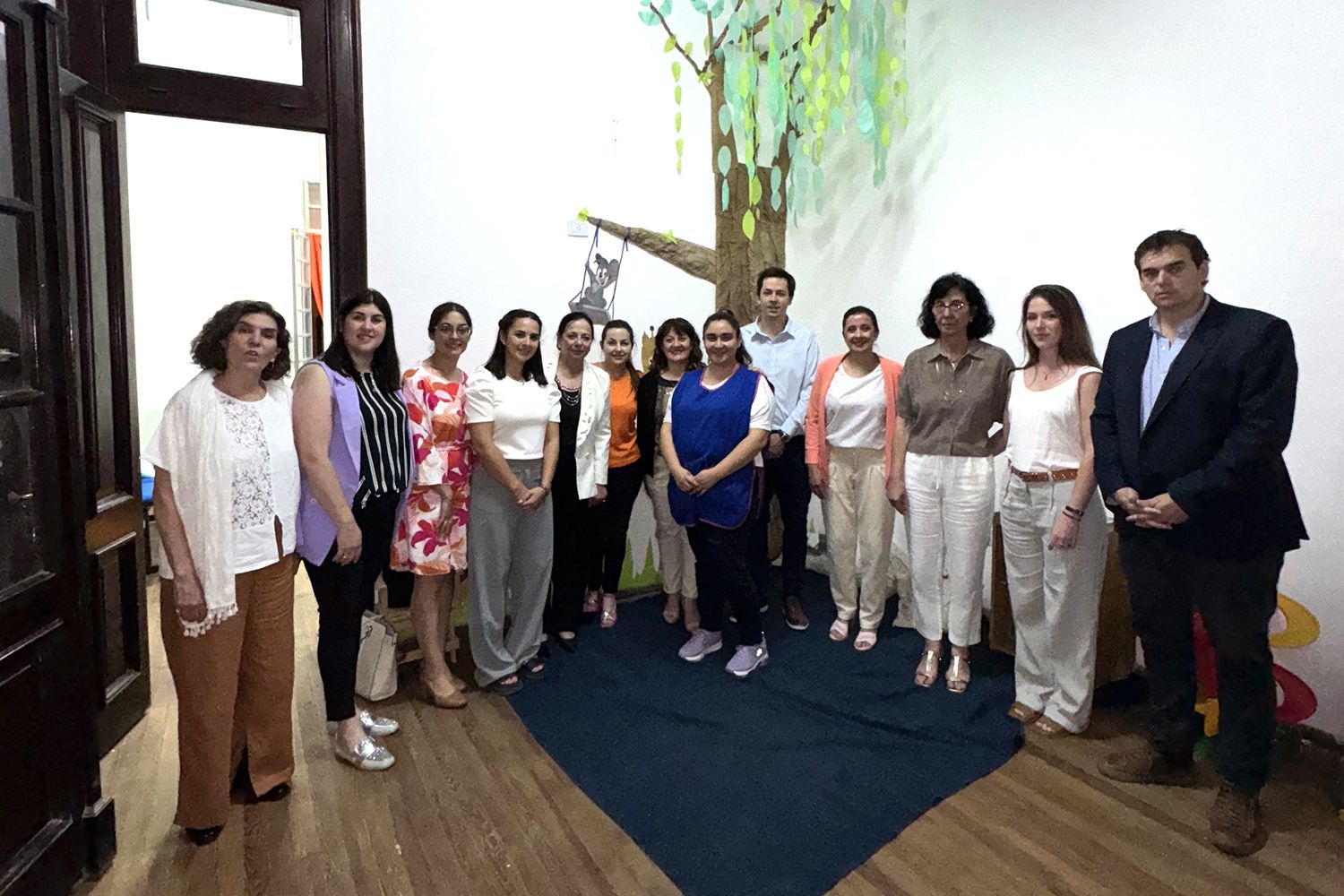 Se inauguró en Nogoyá un jardín lúdico expresivo para hijos de estudiantes de escuelas de adultos