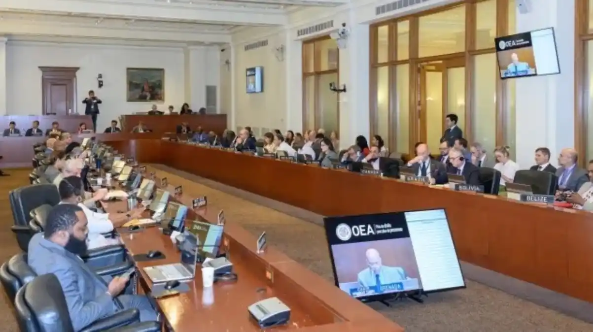 OEA APROBÓ RESOLUCIÓN: insta al CNE a publicar todas las actas de la elección presidencial