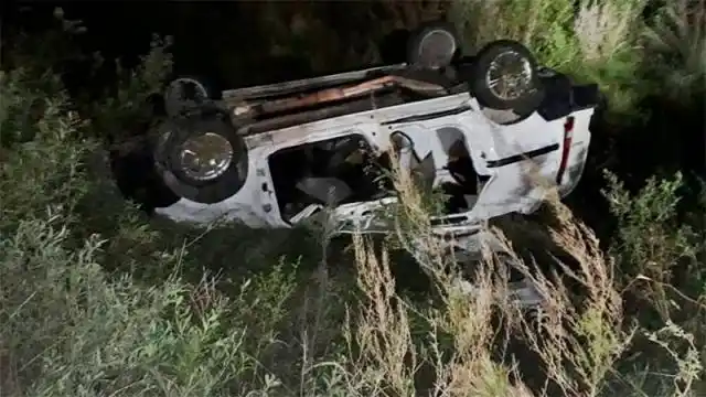 DESPISTE Y VUELCO FATAL EN RUTA ENTRERRIANA