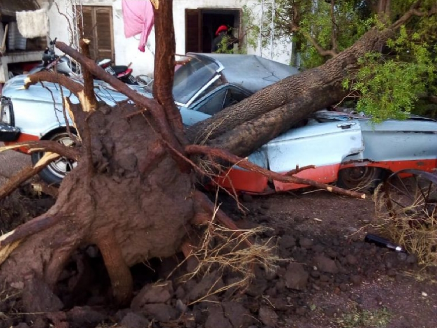 Un tornado azotó el norte de Córdoba