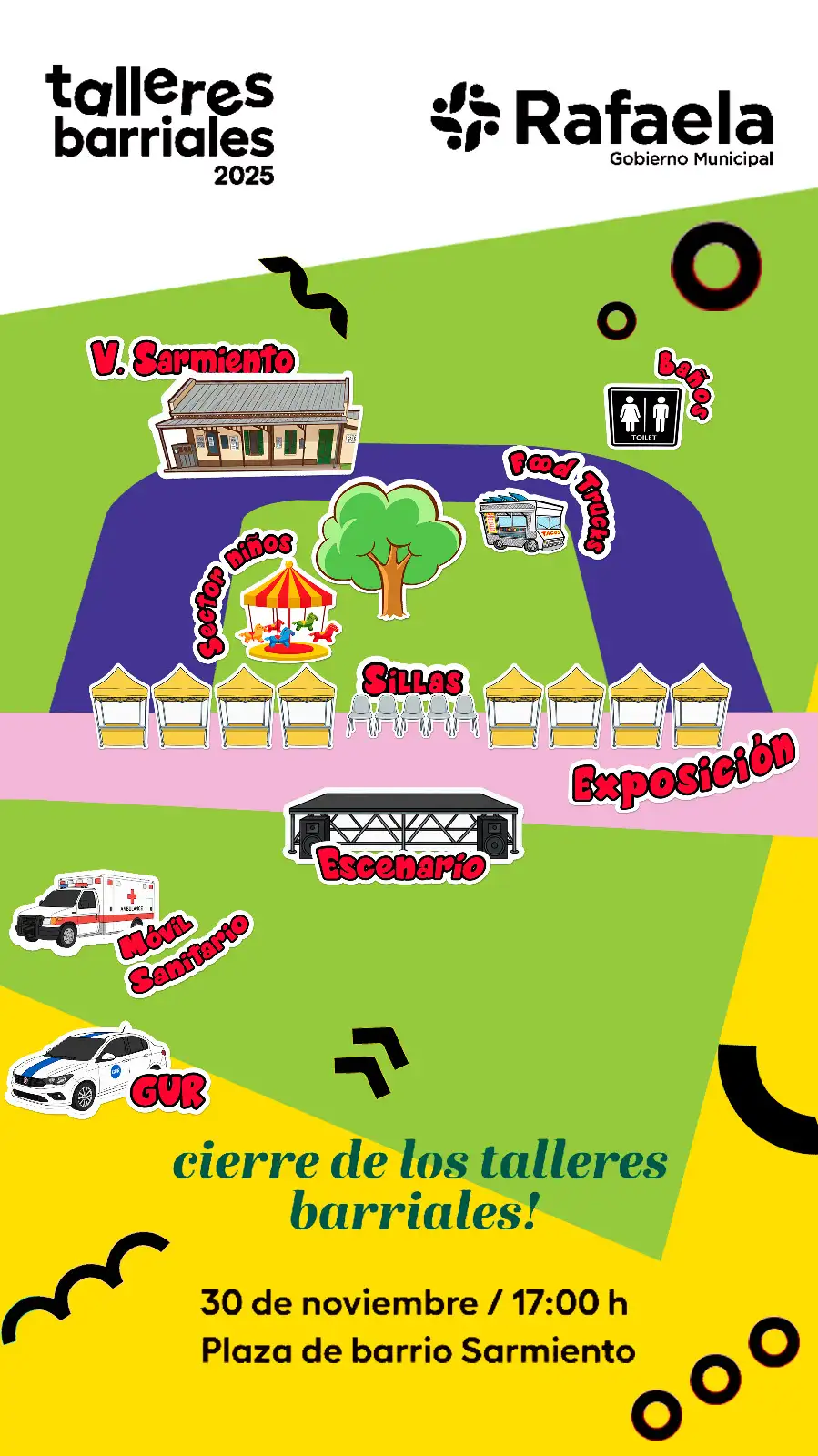 MAPA DEL GRAN FESTEJO