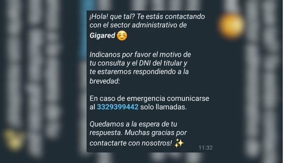 Falta de Internet y de respuestas para los usuarios de Gigared