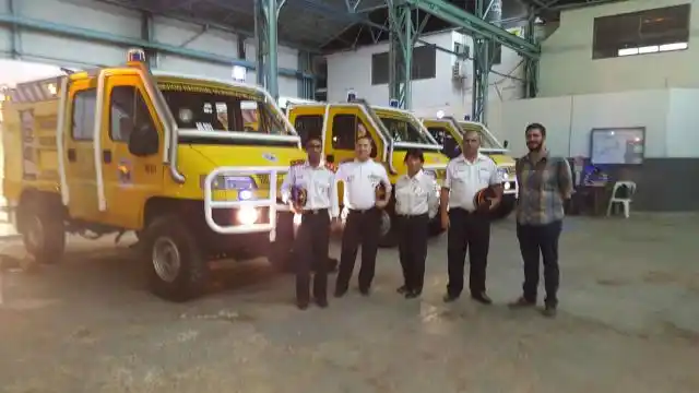 Se recuperó un móvil de Bomberos que se había accidentado en el 2016 