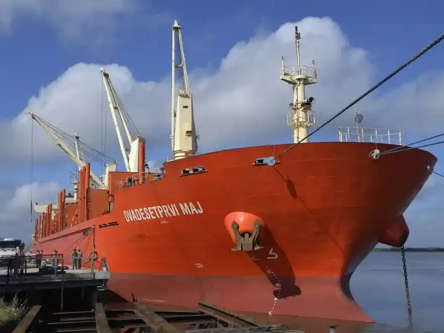 El puerto de Ibicuy se consolida como plataforma estratégica para la exportación de ganado en pie