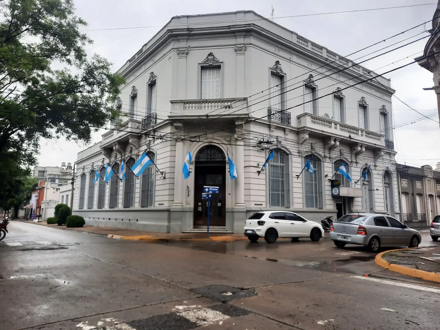 La sucursal San Pedro del Banco de la Nación Argentina.