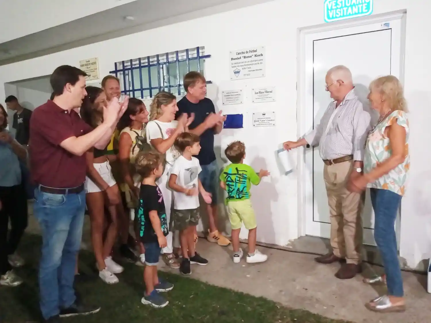 Ricardo “Caloto” Cantaberta tiene su tribuna en El Lobo