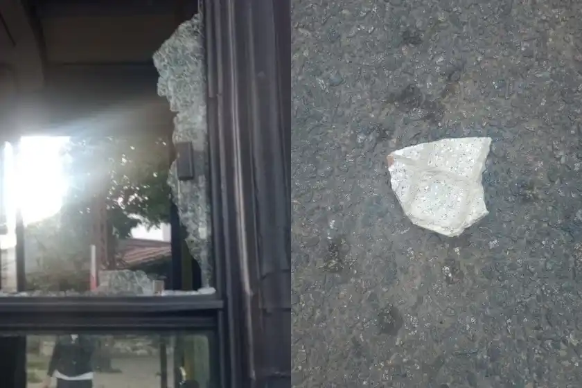 Un hombre hirió a un colectivero tirándole un pedazo de baldosa y fue detenido