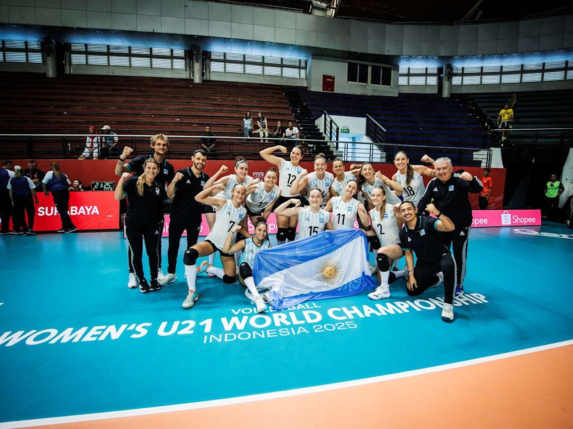 Las Panteritas se metieron en cuartos del Mundial U21 de Indonesia.Fto:FEVA